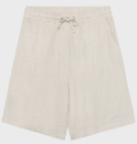 Grunt- TANJA Linen Shorts sandfarben